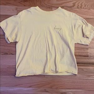 brandy melville honey tee